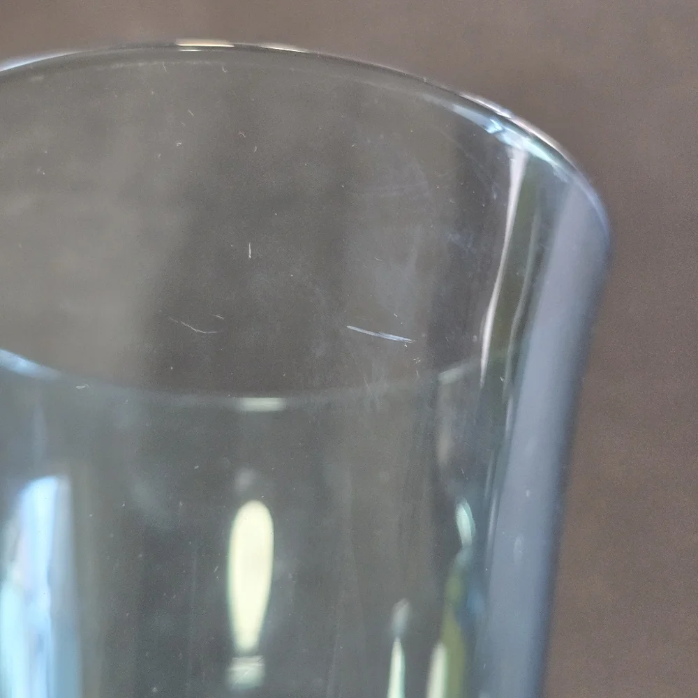 Seneca Blue Belnor Ice Tea Glasses, Stemmed Goblets, Set of 7, Elegant Drinkware - Picture 7 of 7